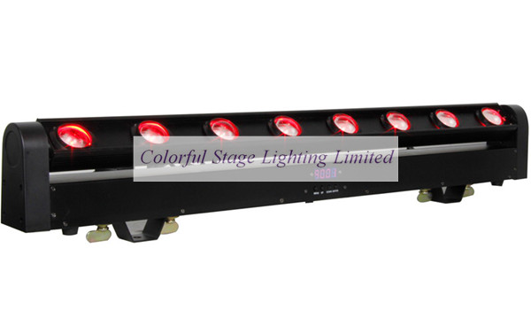 8x10W RGBW Quad color Cree Moving Beam Wash Bar