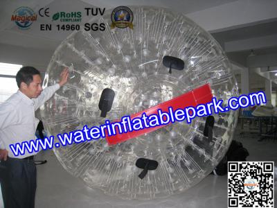 Funny Commercial Interesting Inflatable Blue Land Zorb Ball 3m x 2m