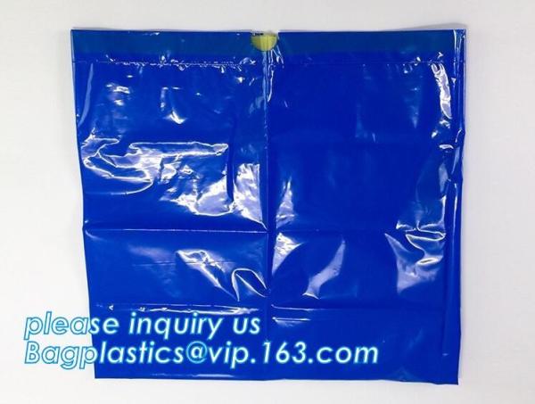 Disposable biohazard infectious plastic drawstring medical waste bag, Promotional mini biohazard drawstring packaging ba