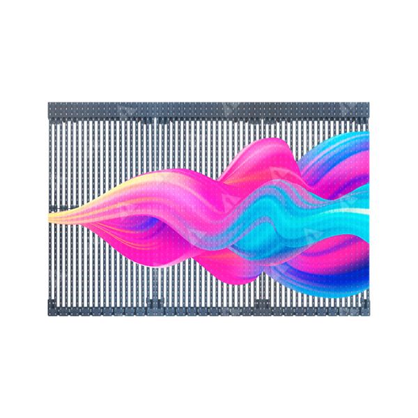 ODM Curtain LED Display DIP346 Led Curtain Display Front Open Service