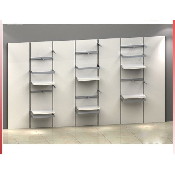 Custom Wooden Cabinet Clothing Display Showcase Interior Design Clothes Shop Fitting