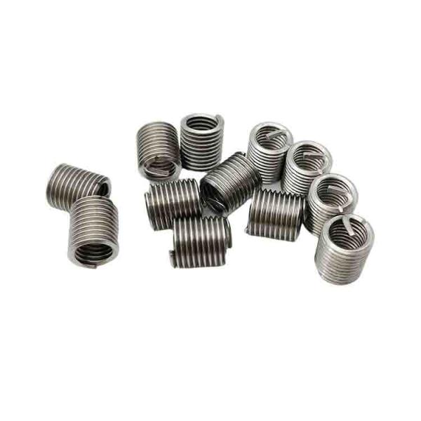 Type 304 Stainless Steel Wire Thread Insert M6 - M10 Used In Sheet Metal