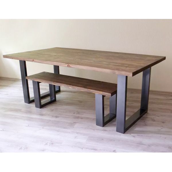 Professional Hardware Home Desk Feet Square Table Frame Furniture Leg Metal Table Legs