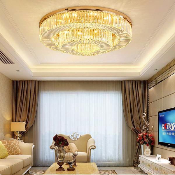 JYLIGHTING Luxury Led Wedding for Living Room Kitchen High Ceiling Morden Stand Bedroom Chandeliers LED Ceiling Light