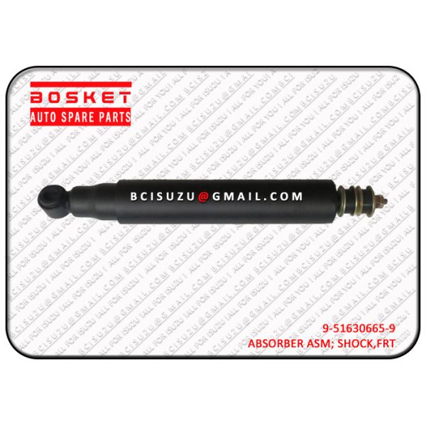 Black Color 9-51630665-9 Truck Chassis Parts Nkr77 4KH1 Front Absorber 9516306659