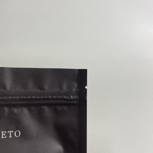 Custom Printed Food Grade Snack Packaging Bags Matt Finish Stand Up Zipper Bags for Bakery Food