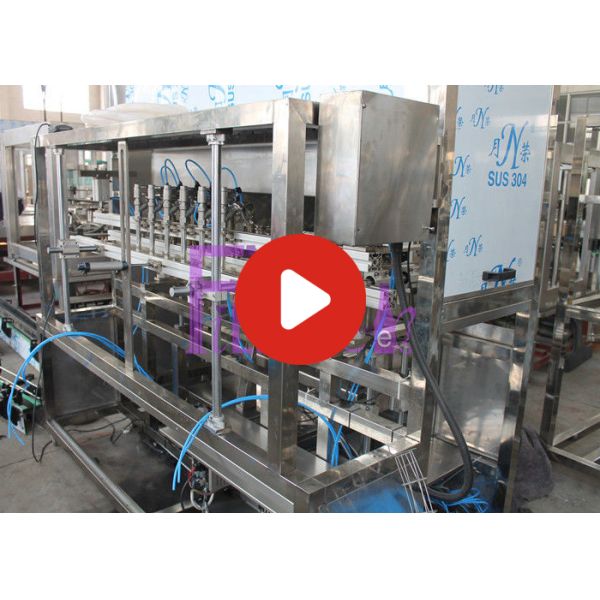 Тип нержавеющая сталь 304 поршеня машины заполнителя бутылки 5L масла двигателя пластичный