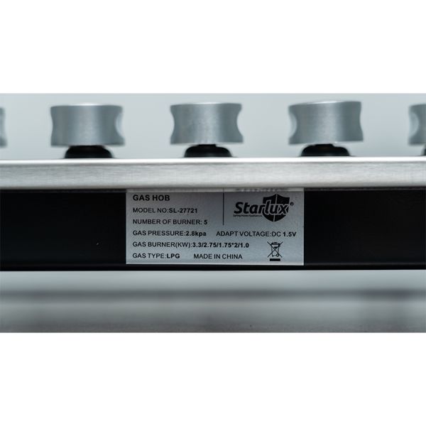 Household 5 Burner Gas Cooktop Supplier Kitchen Built In Stainless Steel Gas Stove ECO-27721