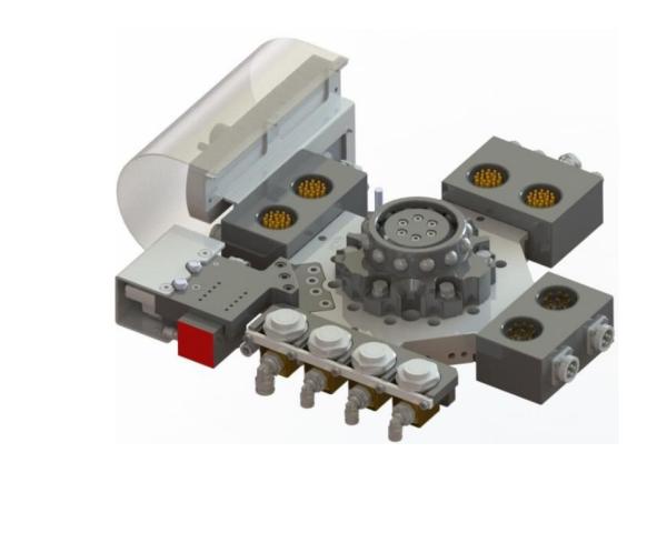 Electronic Abb Robot Accessories Parts Loading Unloading Grab Changer Adapted
