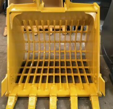 SY85C SK20SR EC35C Excavator Skeleton Bucket For Wheel Loader