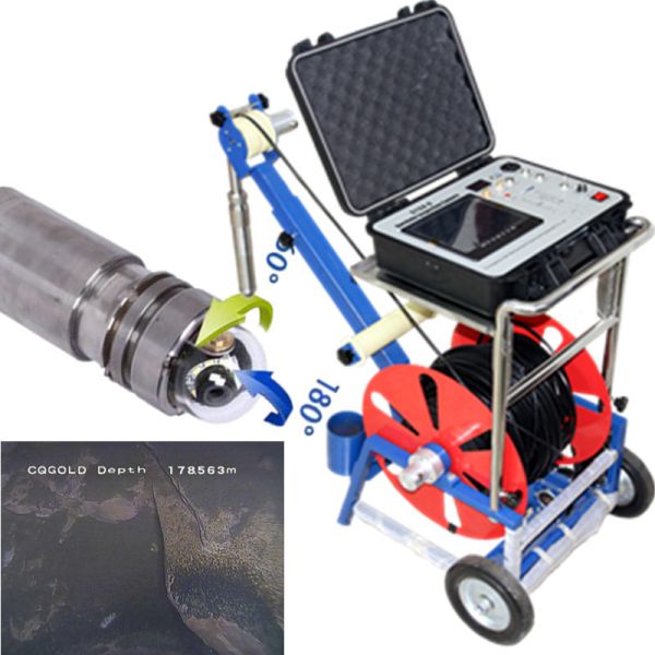 Cheap Borewell CCTV Camera 200m/500m/1000m Deep Water Well Inspection Camera