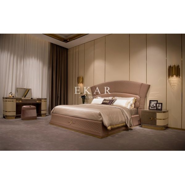 Bedroom Furniture Full Size Headboard King Size Bed W002B10