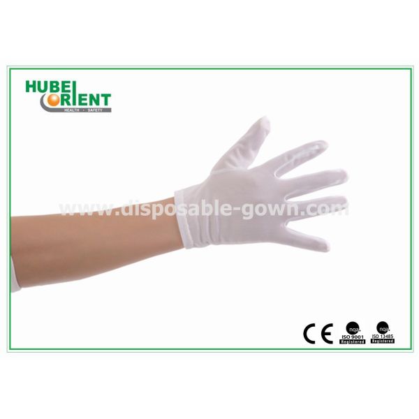 Economic Machine Knitted Seamless Nylon Glove Disposable 40D Lightweight