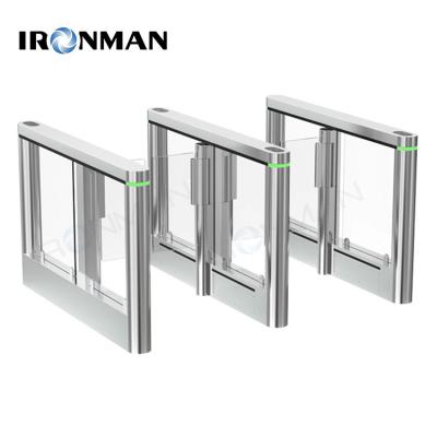 Control Time Attendance Tripod Turnstile Gate Full Automatic 490mm Arm Length