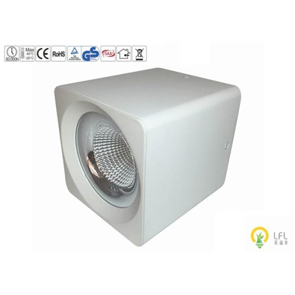 Черные коммерчески потолочные освещения СИД квадрата для железнодорожного вокзала 40В 4800льм 20льм/В