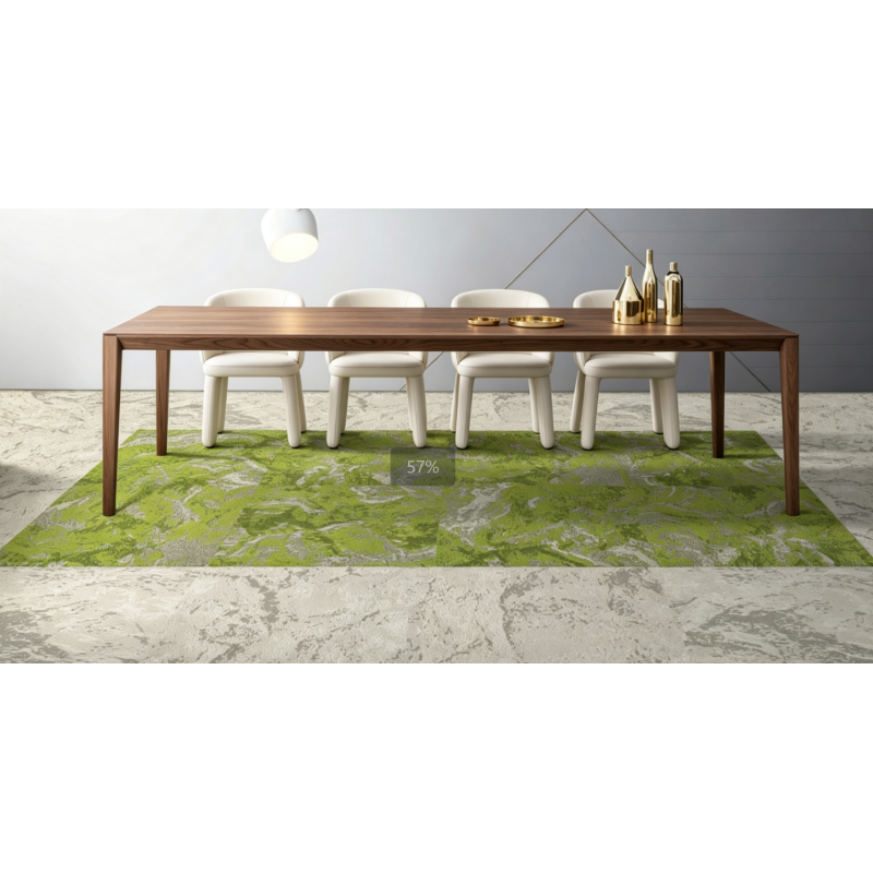 1000g Pile Luxury Nylon Loop Pile Carpet Tile High Traffic Resistant Hotel Lobby & Residential