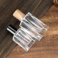 A baioneta recarregável portátil vazia da garrafa de perfume do quadrado 0.5oz recicla