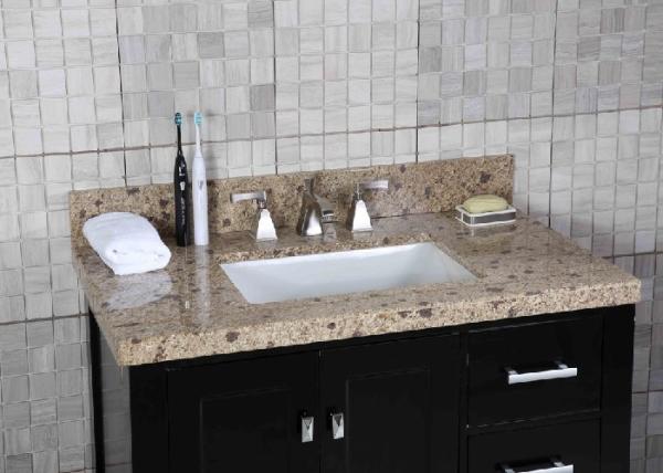 49 Inch Custom Bathroom Vanity Tops , Bathroom Sink Countertop  Units