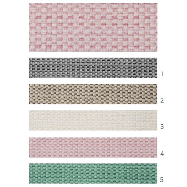0.8mm PVC Leather For Bags Embossed Rainbow Woven Faux Leather Fabric