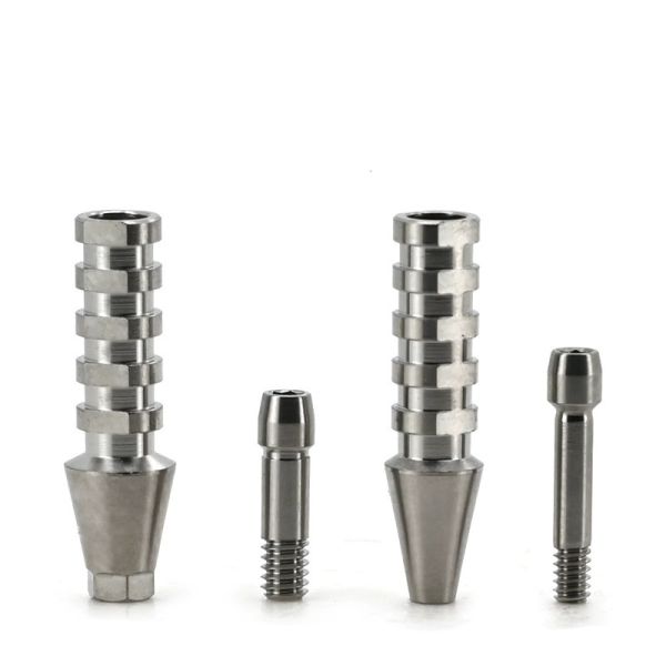 Osstem GS(TS)® HIossen® Titanium Temporary Abutment Compatible with  Mini / Regular (Engaging & Non-Engaging)