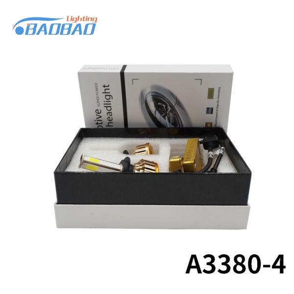 A3380-4 48w 4800Lumen COB chips car led headlight