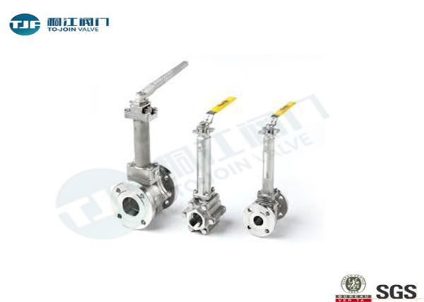 2 - Piece Flanged Full Port Cryogenic Ball Valve Flanged RF End  LCB / WCC