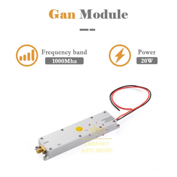1000mhz 20W 1Ghz Autel Anti Fpv C-Uas Mavic 3 Drone System GaN Anti-Module for and Poland RF Module