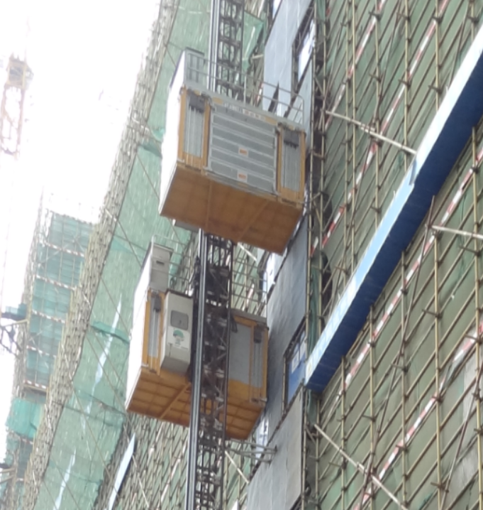 Дверь 3 3 настройка по частоте подъема SC300/300 человека конструкции тонны материальная