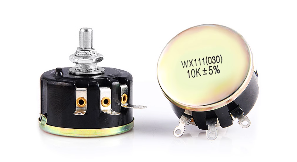WX111 WX030 Одноразовый поворотный проволочный потенциометр 3W регулируемый резистор