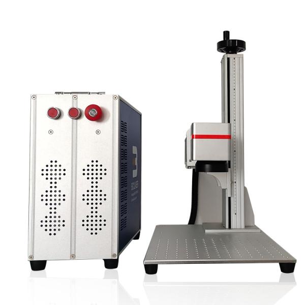 3D Dynamic coin laser engraving machine fiber 30w 50w 100w for mould marking