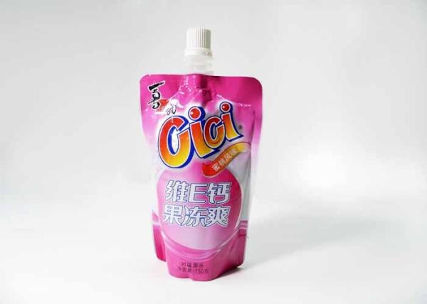 Jelly Spout Pouch, stand up spout pouch for jelly , NY/AL/PE laminated material bag