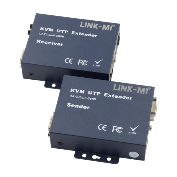3mV 100m VGA Extender USB+VGA KVM Extender Over Cat5e/6 Cable