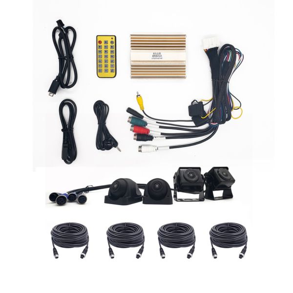 Bus Surveillance Camera System with 360 Degree View, AHD 1080P, SONY Sensor and Night Vision