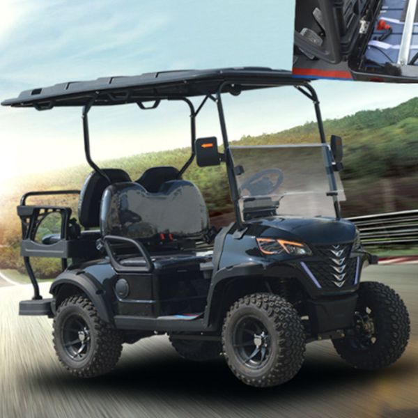 Electric Golf Cart Batteries Trolley Bags and Equipped Standing Postion of Tail Caddie