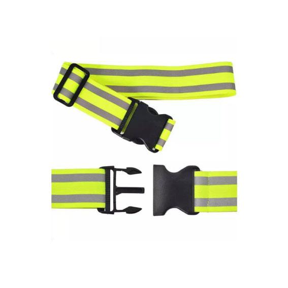 Adjustable Night Waist Protection Belt Elastic Reflective Safety Belt Physical Training