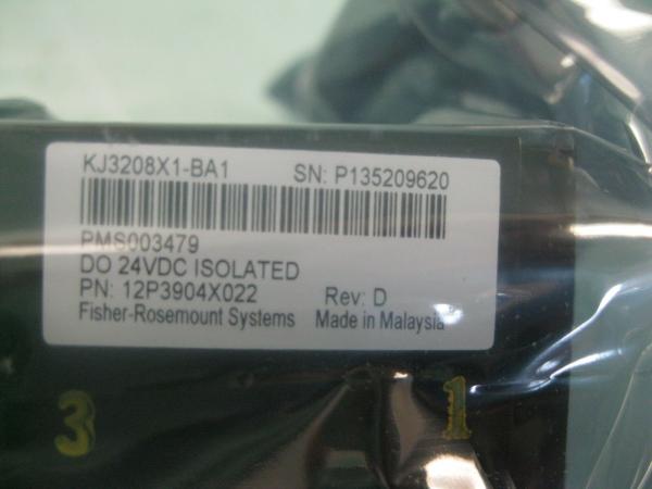 KJ3208X1-BA1 output module 2 point digital 24 VDC,  new original, black is main color.