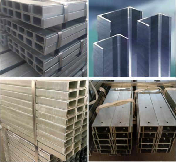 Galvanized U Beam Steel Channel Steel 18guage 1 Galvanized U Channel S355j2 Rolled Formed