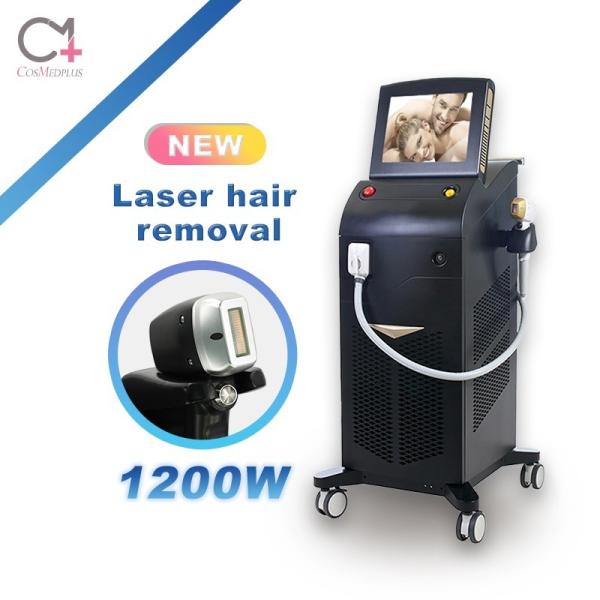 Stationary 1000W Diodo Laser Hair Removal Machine 808nm 755 1064 with Cooling System