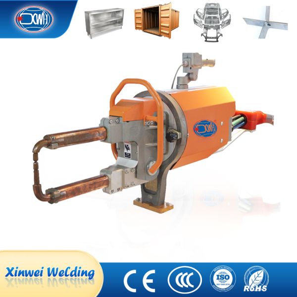 Small Hand Held Resistance Portable Spot Welder Stainless Steel Handle With Hand Gun