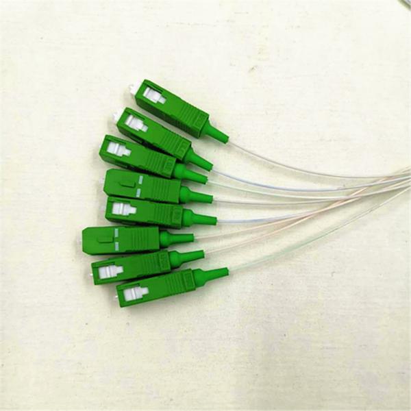 Mini 1x2 Fiber Network Equipment Steel Tube For FTTH FTTB FTTX Network