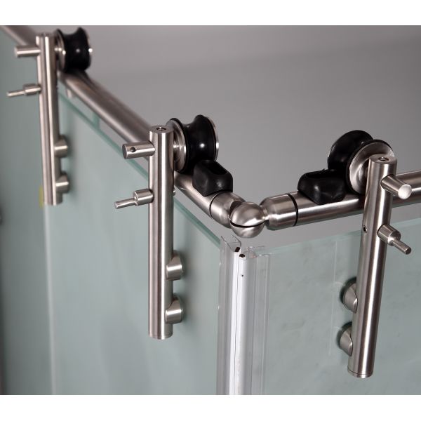 Внутренний портативный морозоустойчивый стеклянный раздвижная дверь весь душ стеклянная комната OEM