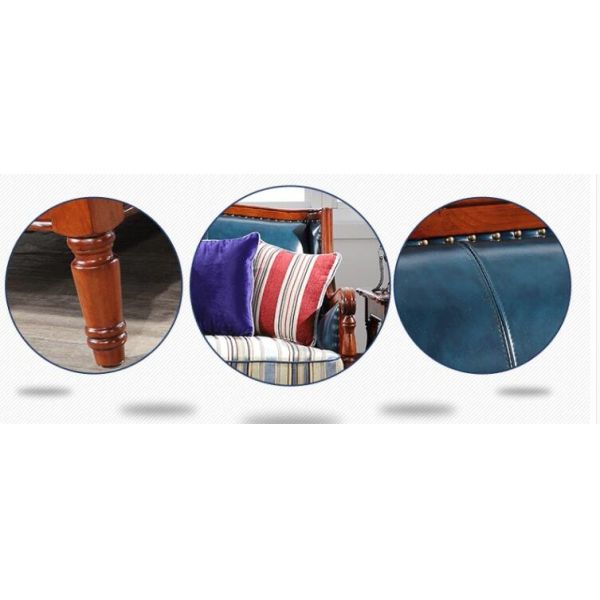 Latest European American Design Furniture Living Room Sets Leather Sofa Set Designs