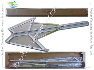 Hydraulic Bed Frame Gas Lift Metal Bed Frame Parts Customized Length