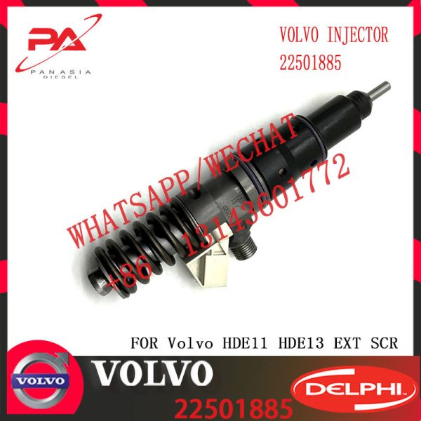 Re-manufactured Common Fuel Injector High Quality Diesel Fuel Injector 22459521 22501885 For V-O-L-V HDE11 HDE13 EXT