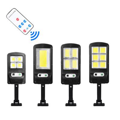 do jardim moderno do diodo emissor de luz de 100w 200w 300W luz solar exterior da parede com controlo a distância do sensor de movimento
