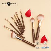 Un ensemble de pinceaux de maquillage de voyage utilisé avec BLUSHER, CONCEALER, crayon de sourcils, Eyeliner, commandes OEM / ODM bienvenue