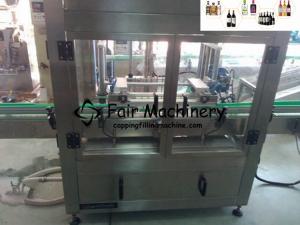 engarrafamento 2kw de vidro e máquina tampando, 50ml SS316 que enxágua a máquina