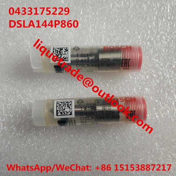 BOSCH Common Rail injector nozzle 0433175229, DSLA144P860, 0 433 175 229, DSLA 144 P 860