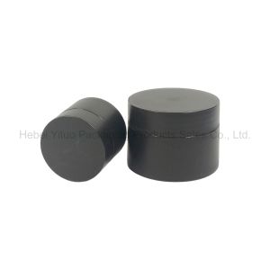 Screw Cap Sealing Cosmetic Cream Jar Black 30g