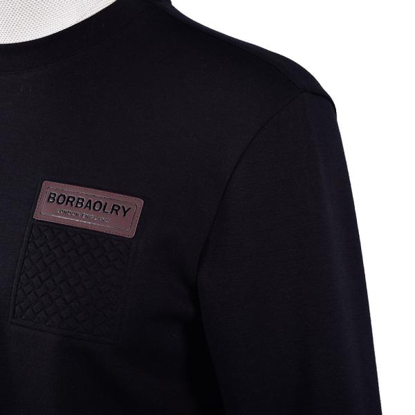 Polyester/Cotton Custom Crewneck Sweatshirt Plus Size Anti Shrink